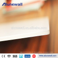 Alunewall marca incombustible A2 calidad superior aluminio compuesto panel hoja ACP